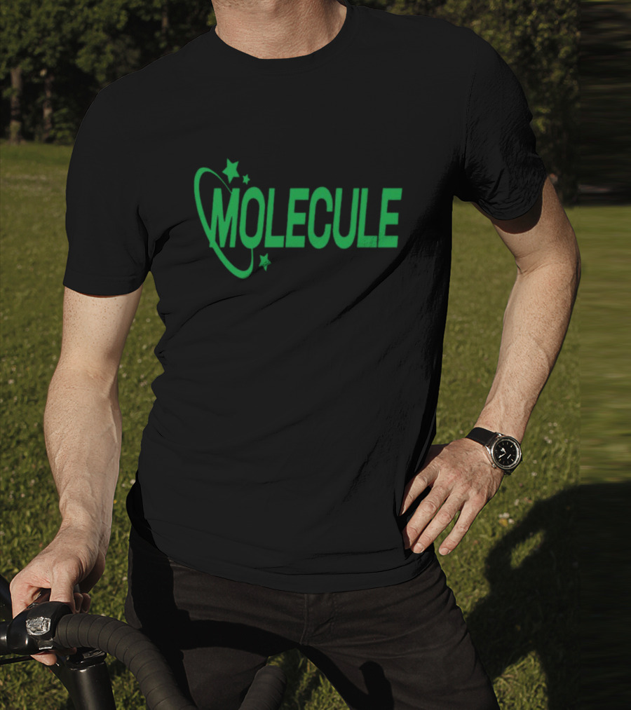 Torrmusic Molecule Glow Green Orbit Stars T-Shirt