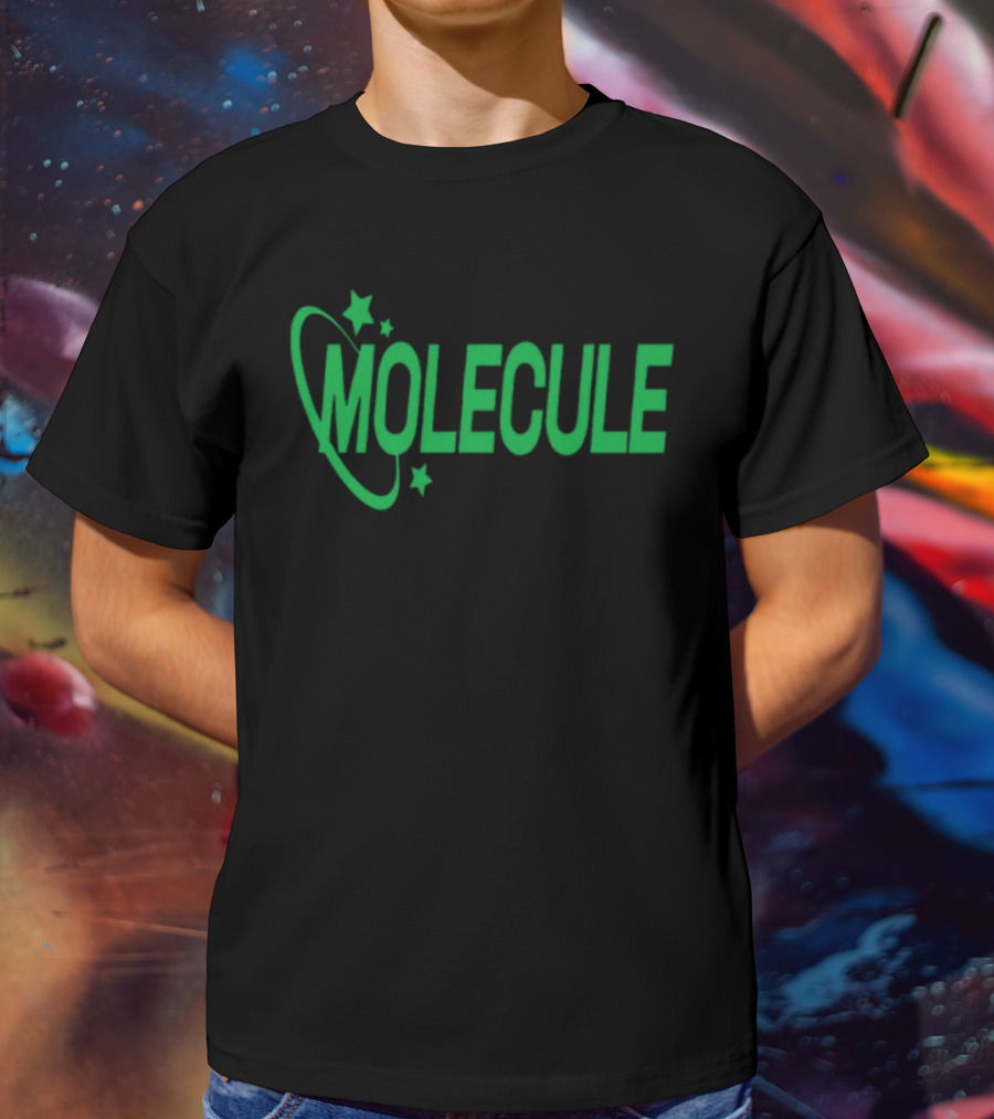 Torrmusic Molecule Glow Green Orbit Stars T-Shirt