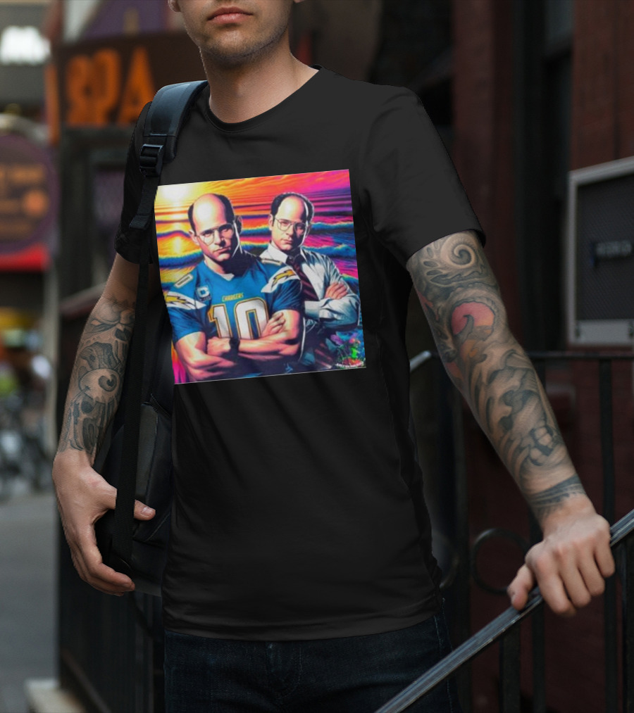 George Costanza Seinfeld Los Angeles Chargers General Manager Meme Campaign T-Shirt