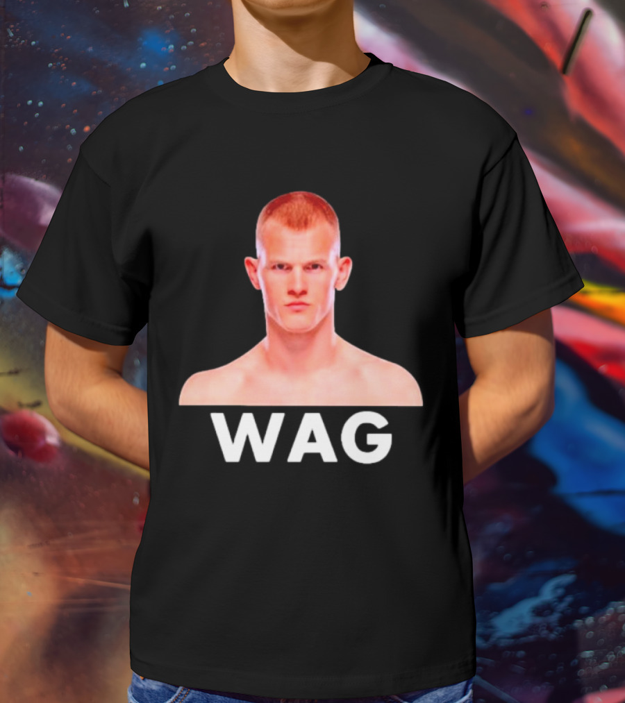 WAG Ian Machado Garry Fighter Image T-Shirt