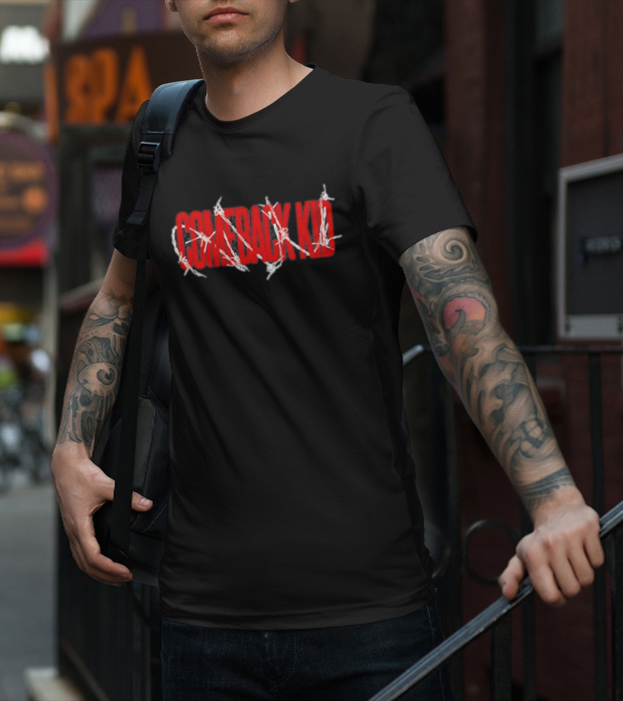 Comeback Kid Barbed Wire T-Shirt