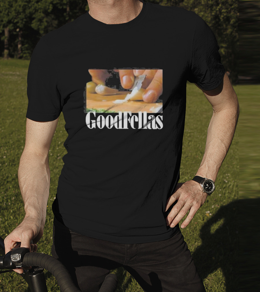 Goodfellas Garlic Slicing Scene T-Shirt