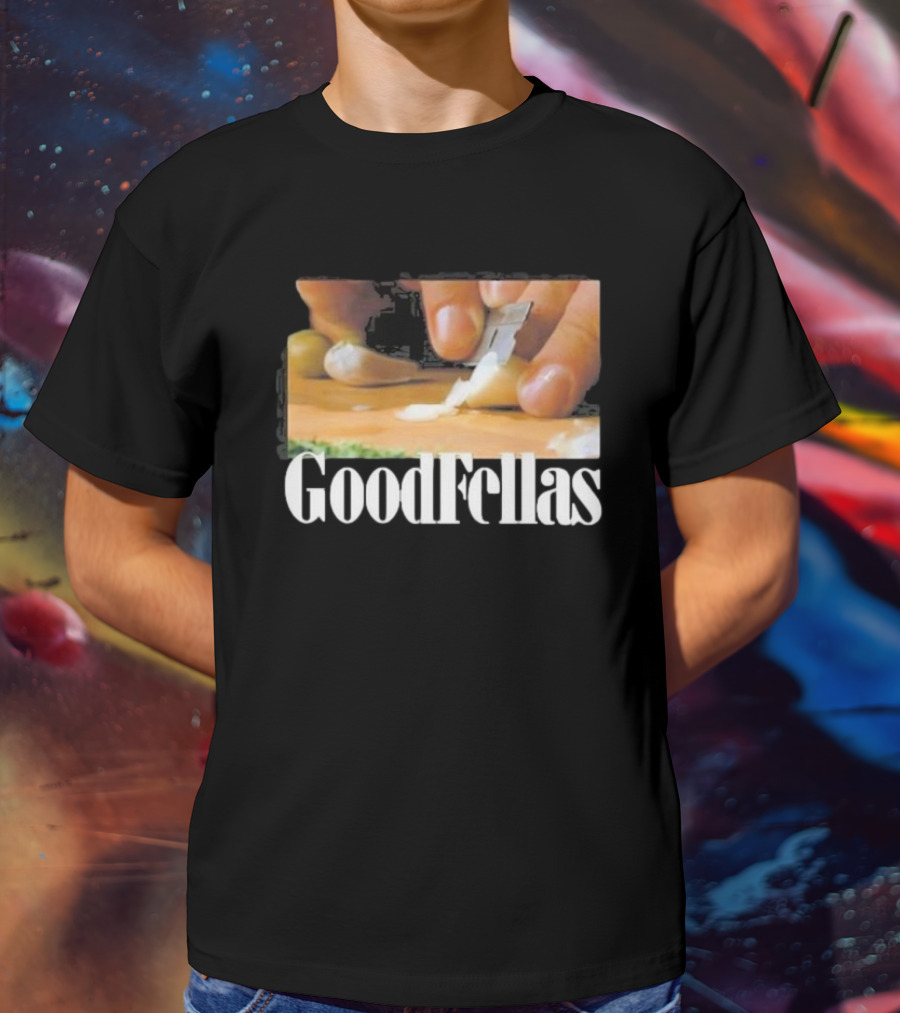 Goodfellas Garlic Slicing Scene T-Shirt