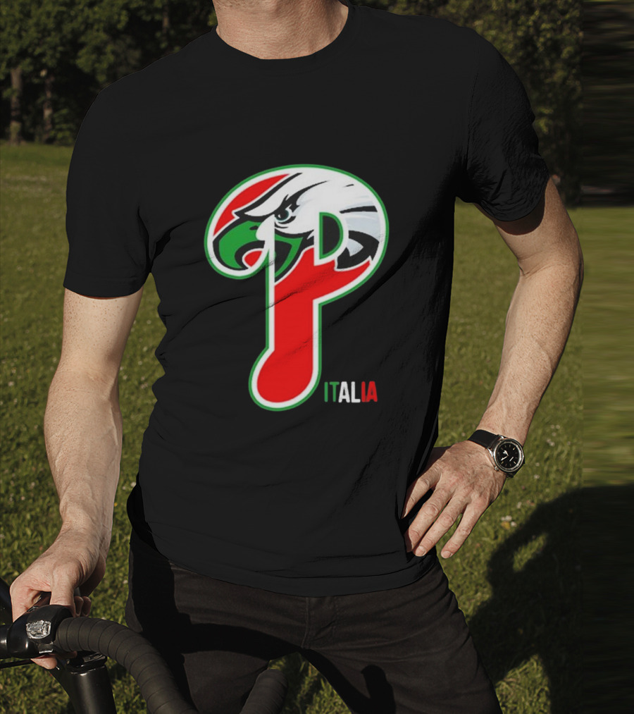 Matt Patricia Philadelphia Eagles Phillies P Italia T-Shirt