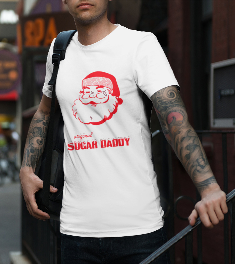 Original Sugar Daddy Santa Christmas T-Shirt