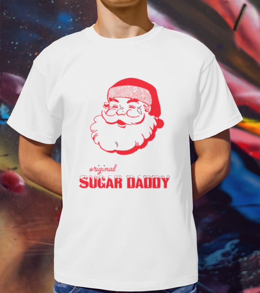 Original Sugar Daddy Santa Christmas T-Shirt