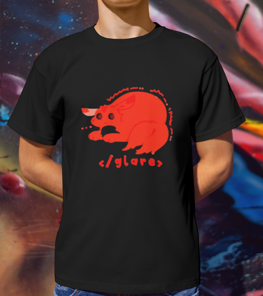 Glare Pokemon Red Coding Creature T-Shirt