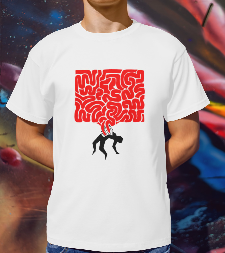 My Body Betrayed Me Red Maze Burden T-Shirt