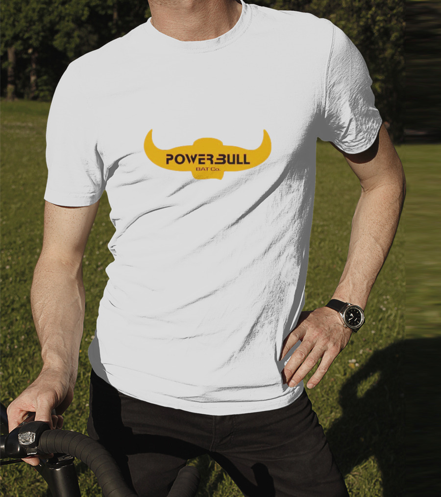 POWERBULL BAT CO Yellow Horns T-Shirt