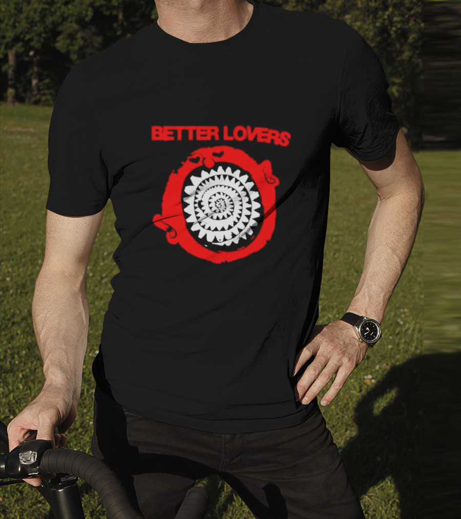 Better Lovers Spiralth Red Spiral T-Shirt