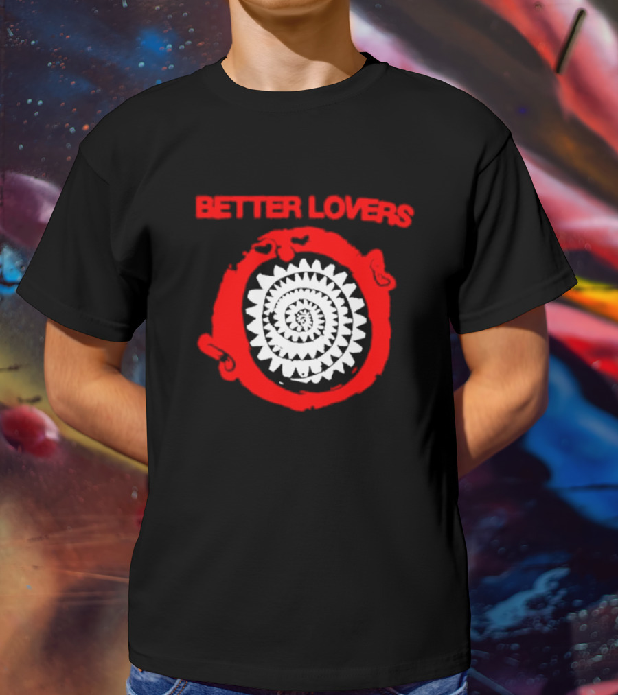 Better Lovers Spiralth Red Spiral T-Shirt