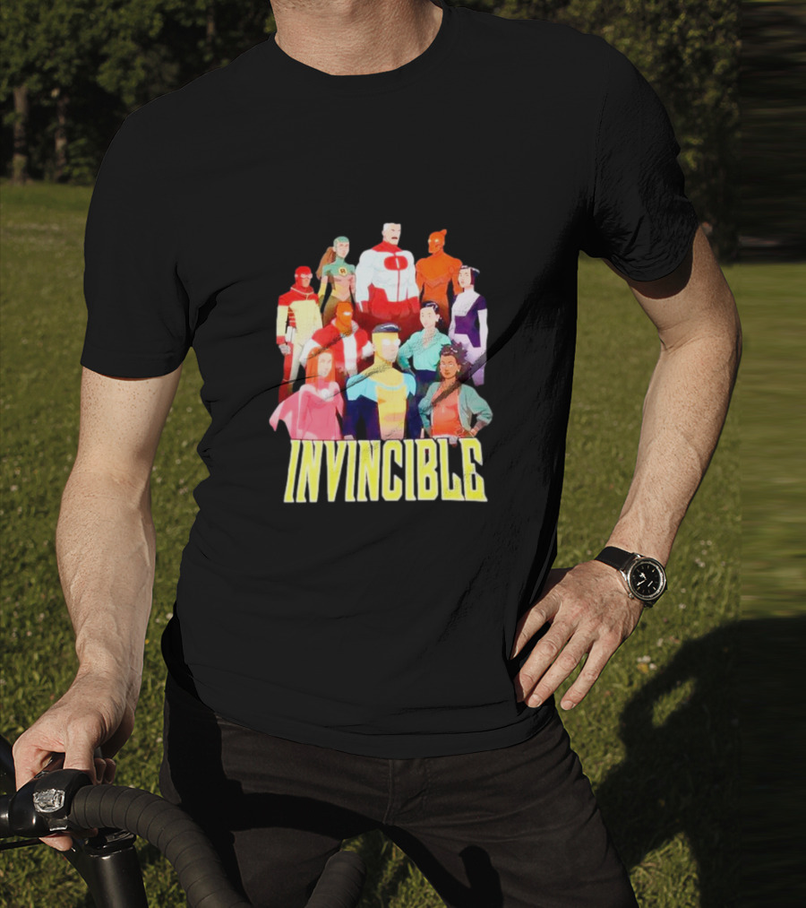 Invincible Characters Group Ensemble T-Shirt