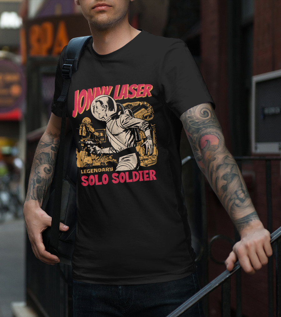 JONNY LASER LEGENDARY SOLO SOLDIER T-Shirt