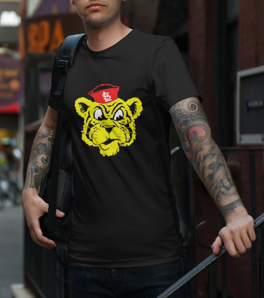 STL Hat Worn By Mizzou Tiger Drawing T-Shirt