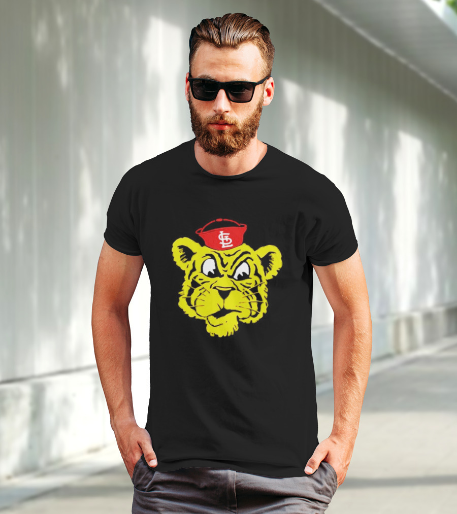 STL Hat Worn By Mizzou Tiger Drawing T-Shirt