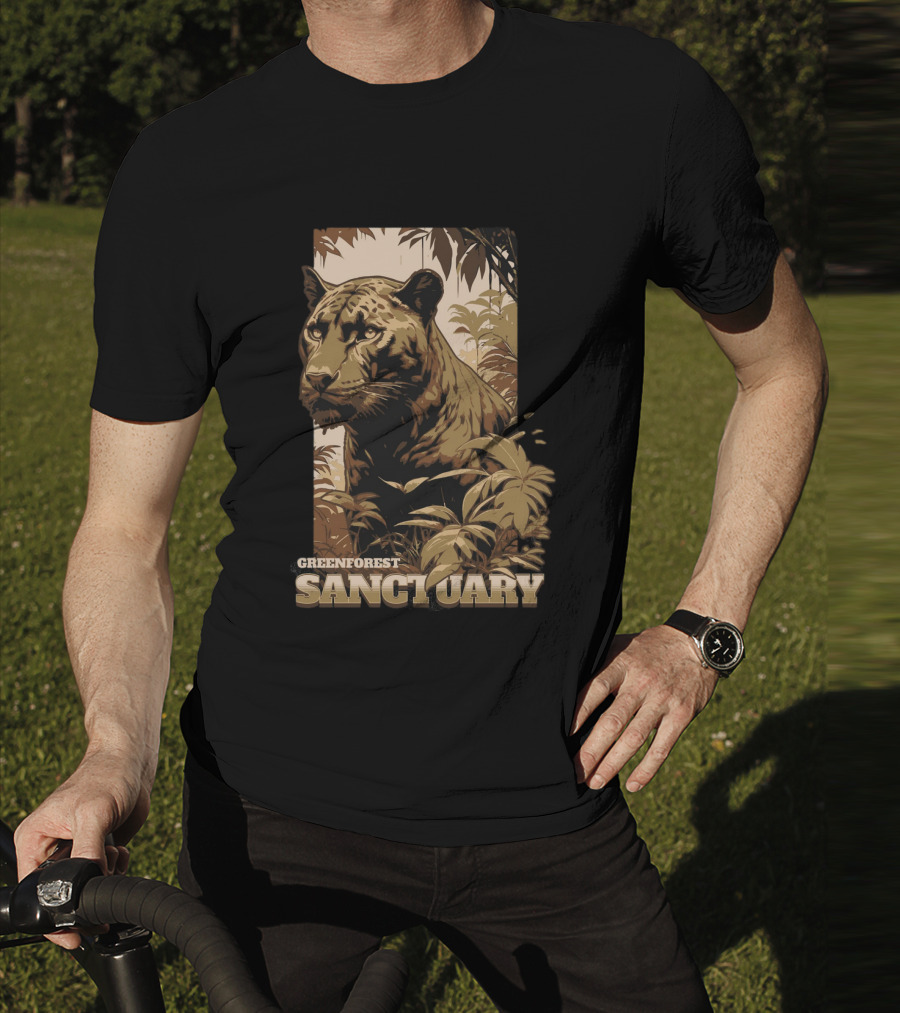 Greenforest Sanctuary Panther T-Shirt