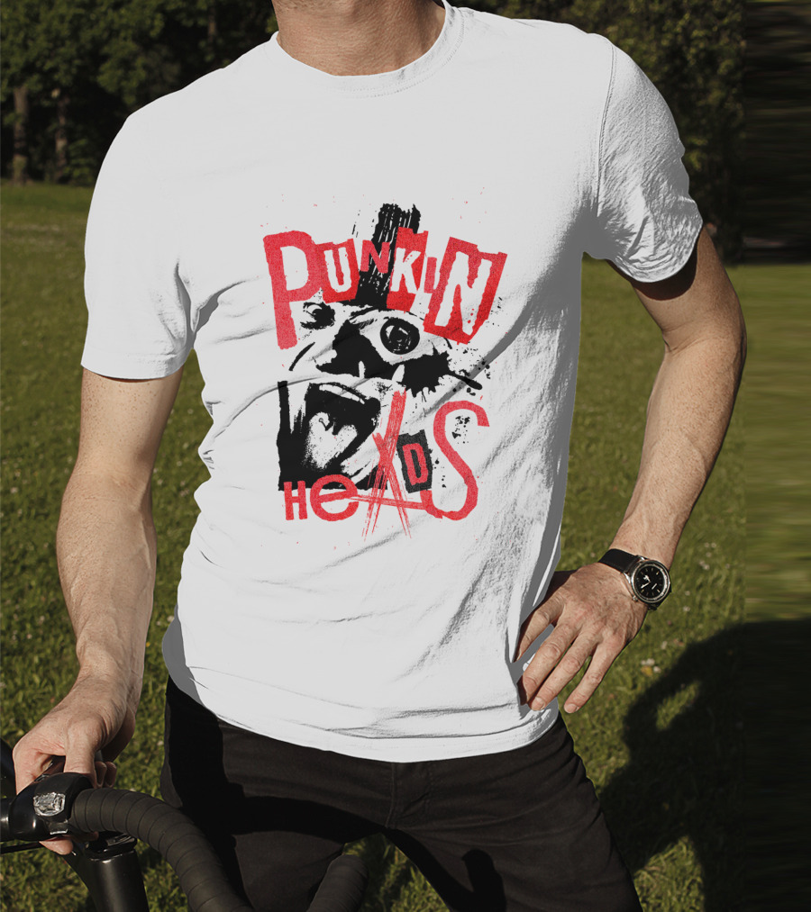 Punkin' Heads Horror Mask Graffiti T-Shirt