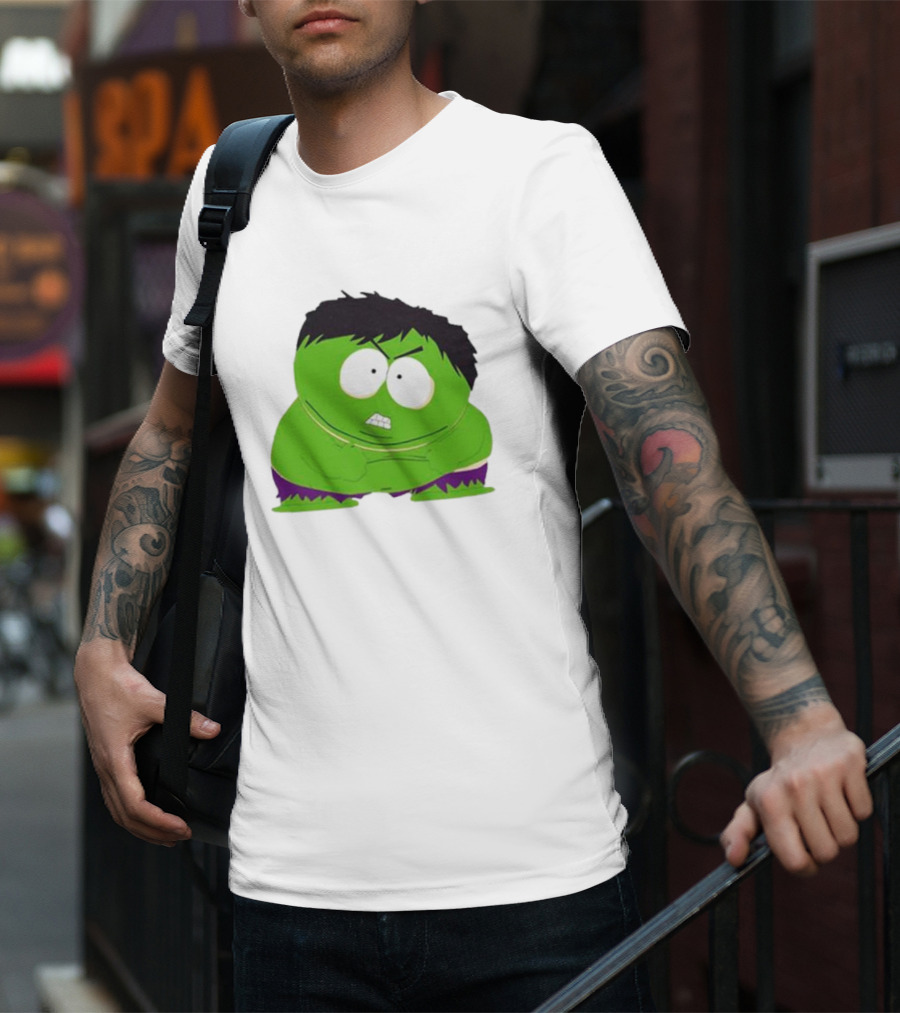 South Park Hulk Crossover Character Mashup T-Shirt