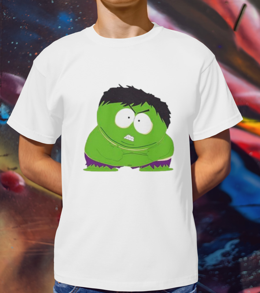 South Park Hulk Crossover Character Mashup T-Shirt