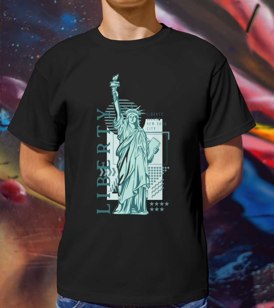 Liberty New York City Statue Of Liberty T-Shirt