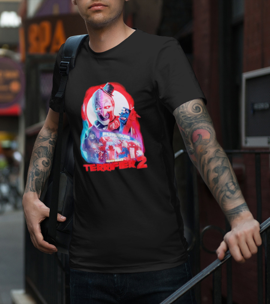 Terrifier 2 Clown Funhouse Compilation T-Shirt