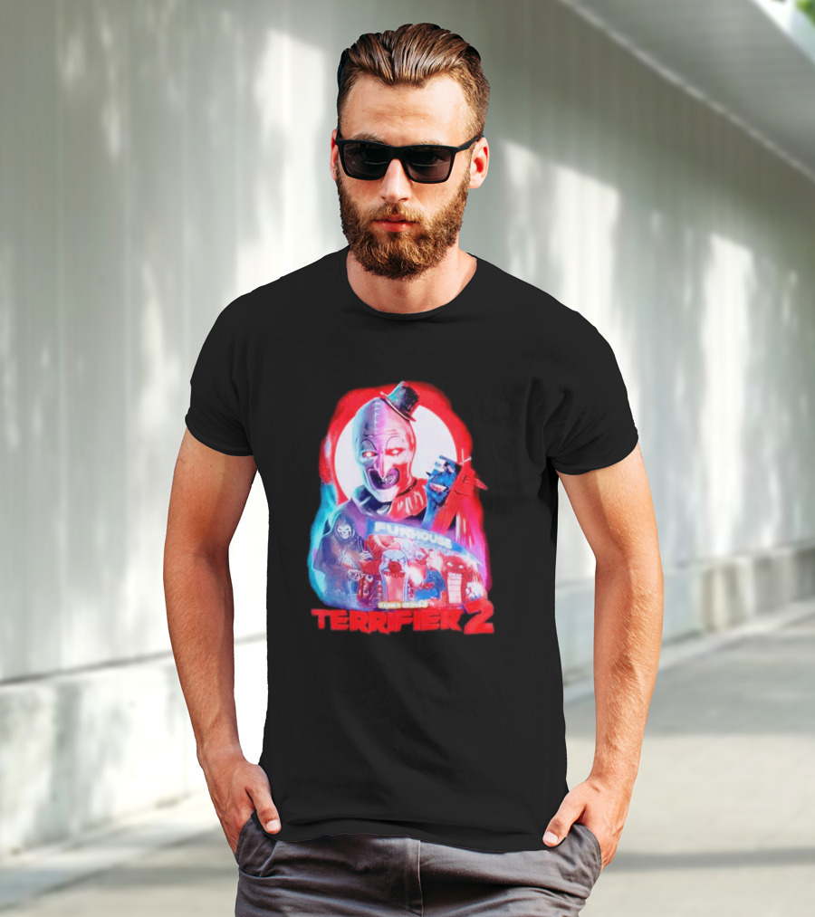Terrifier 2 Clown Funhouse Compilation T-Shirt