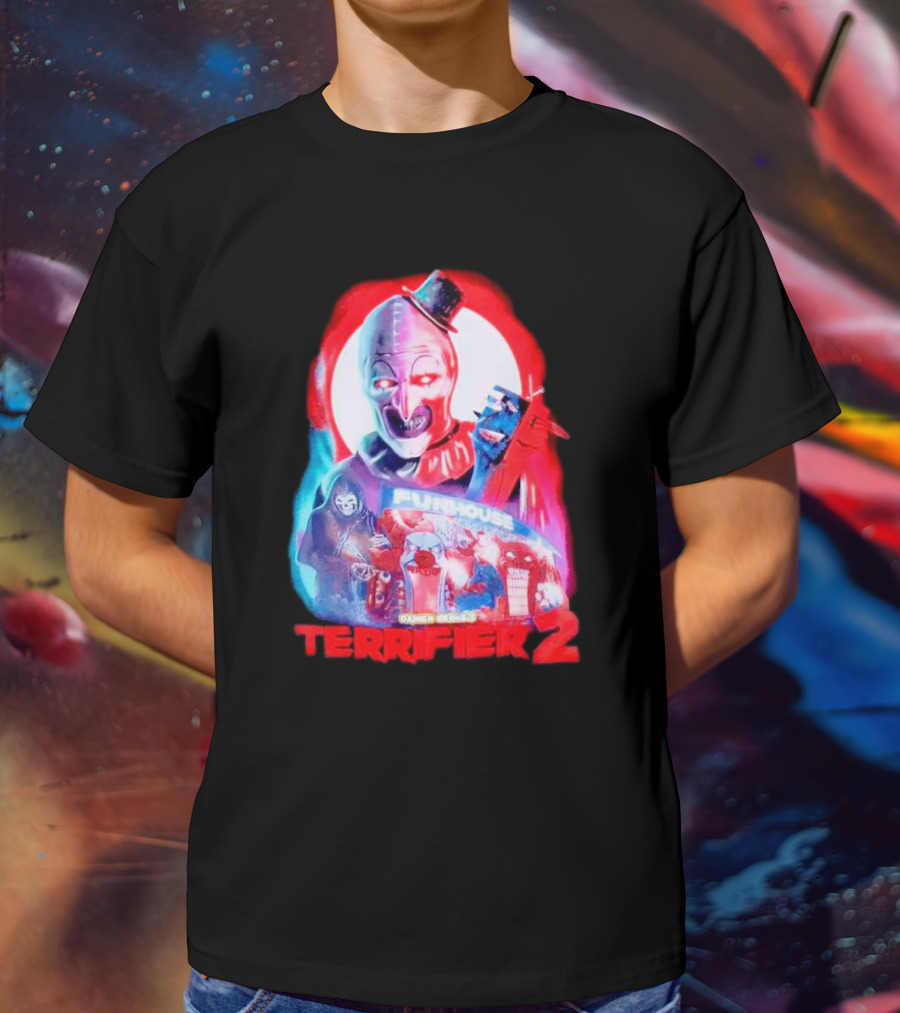Terrifier 2 Clown Funhouse Compilation T-Shirt