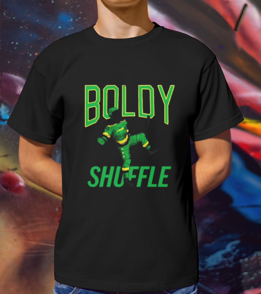 The Boldy Shuffle Minnesota Wild Hockey Player Moves T-Shirt
