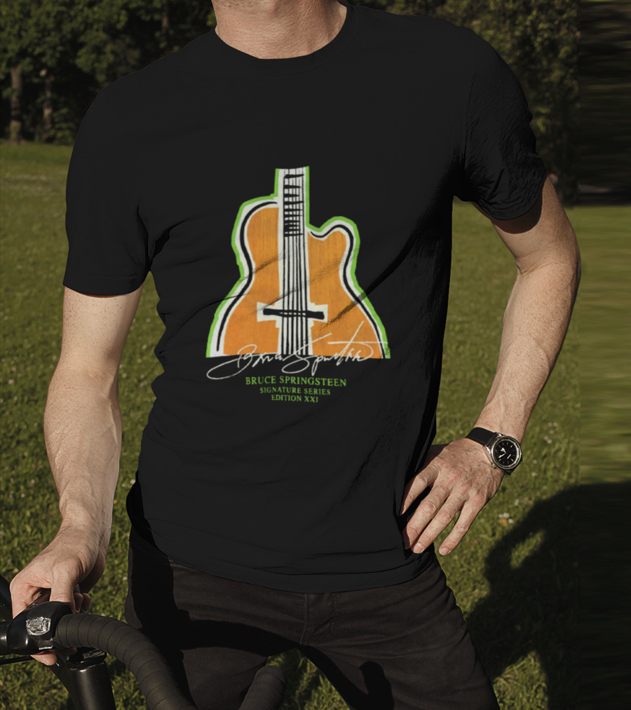Bruce Springsteen Signature Series Edition XXI Guitar T-Shirt
