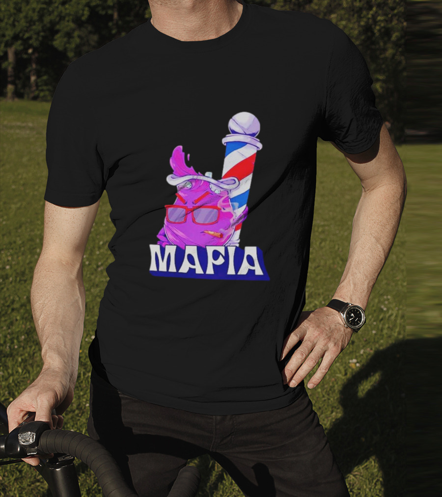 Cool Aiid Mafia Purple Barber Pole T-Shirt