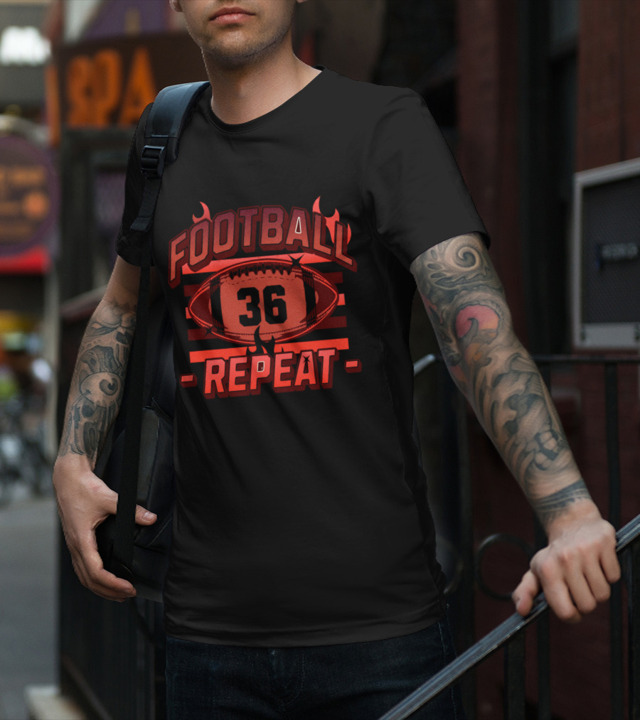 FOOTBALL 36 REPEAT T-Shirt