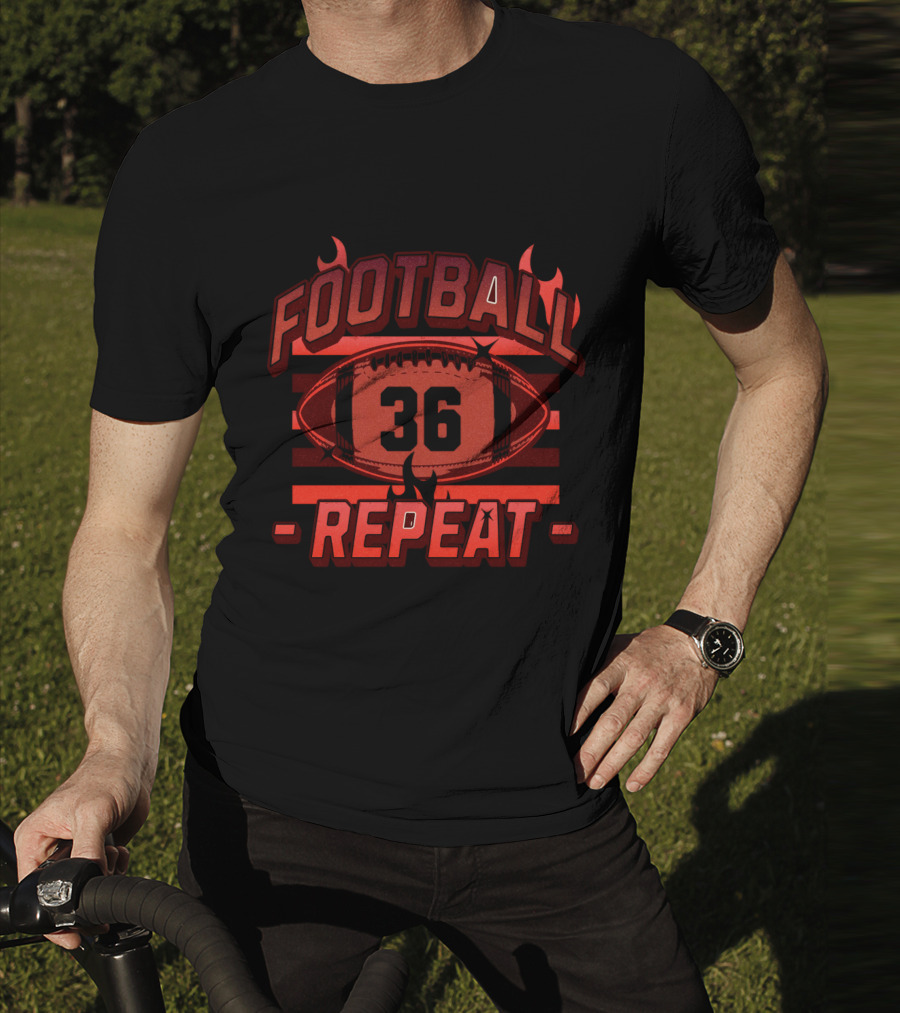 FOOTBALL 36 REPEAT T-Shirt