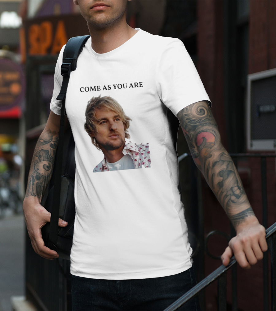 Owen Wilson Come As You Are Nirvana T-Shirt