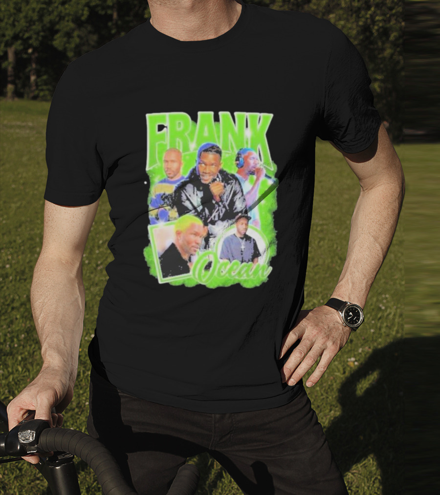 Frank Ocean Vintage Rap Music Collage T-Shirt
