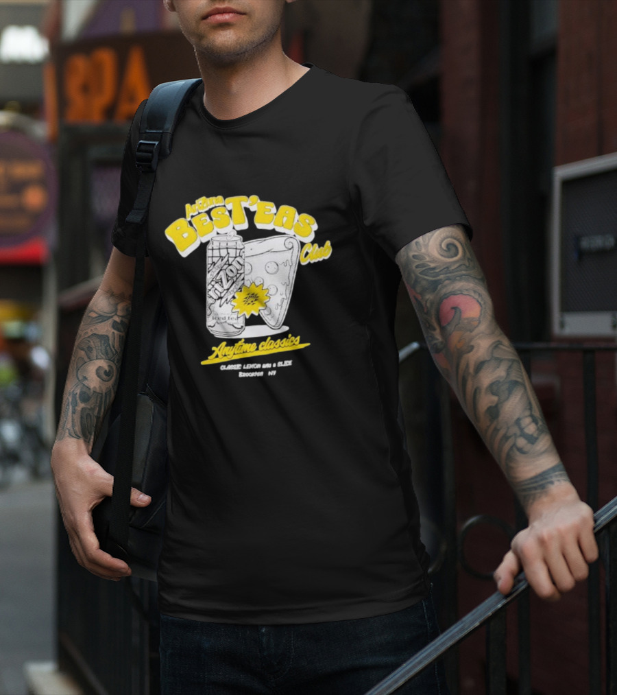 Arizona Best’eas Club Anytime Classics Pizza CLASSIC LEMON AN’ A SLICE Brooklyn NY T-Shirt
