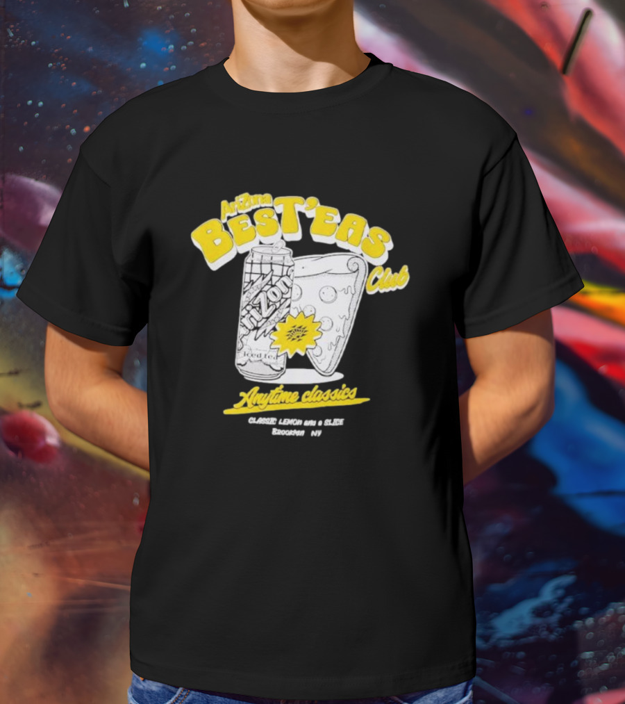 Arizona Best’eas Club Anytime Classics Pizza CLASSIC LEMON AN’ A SLICE Brooklyn NY T-Shirt