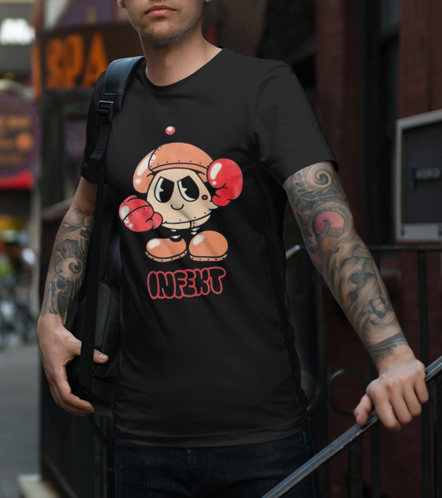 Shrobo Infekt Boxing Glove Character T-Shirt