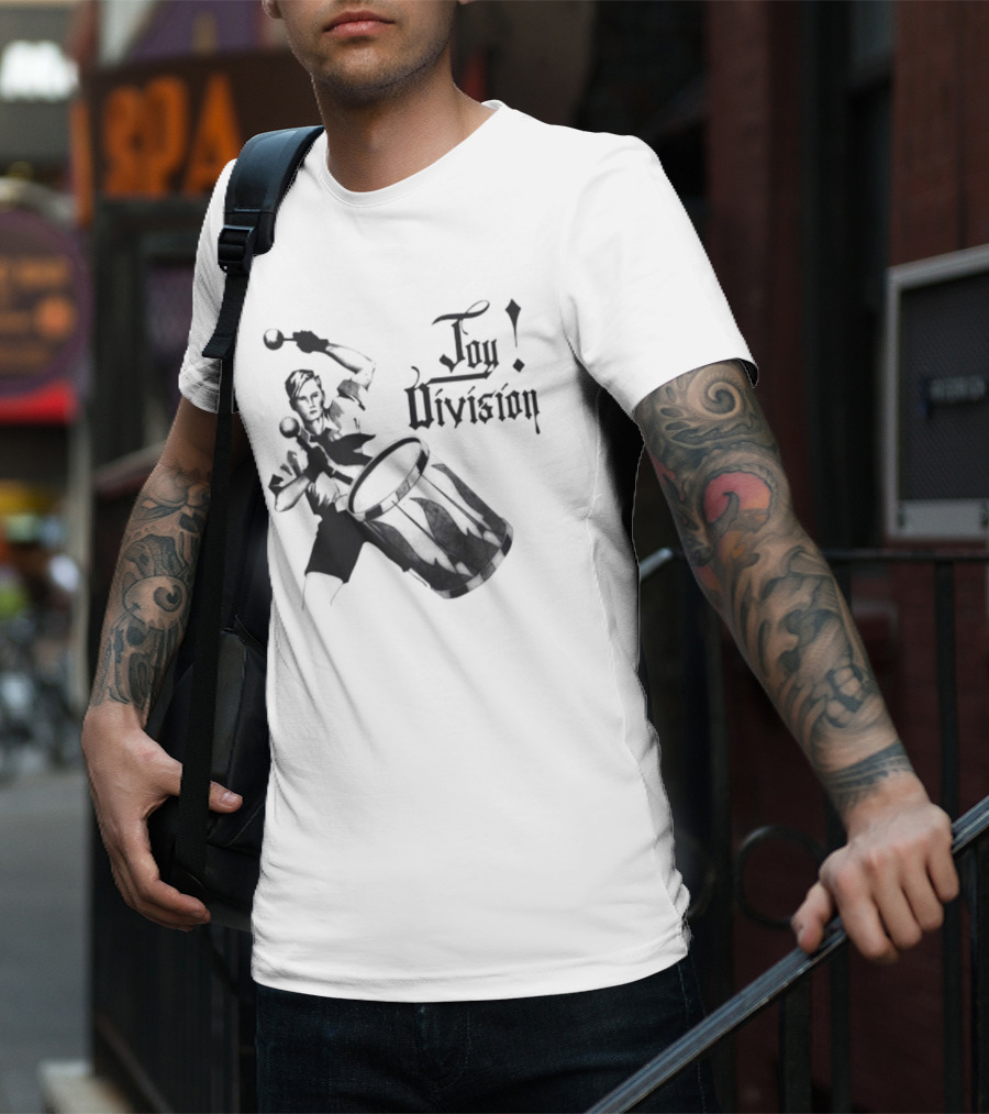Joy Division Vintage Drummer Ideal For Living T-Shirt