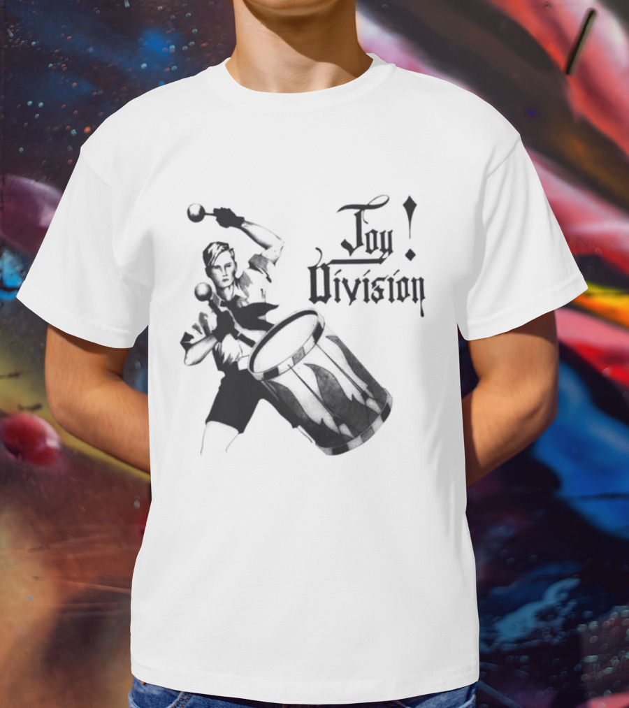 Joy Division Vintage Drummer Ideal For Living T-Shirt