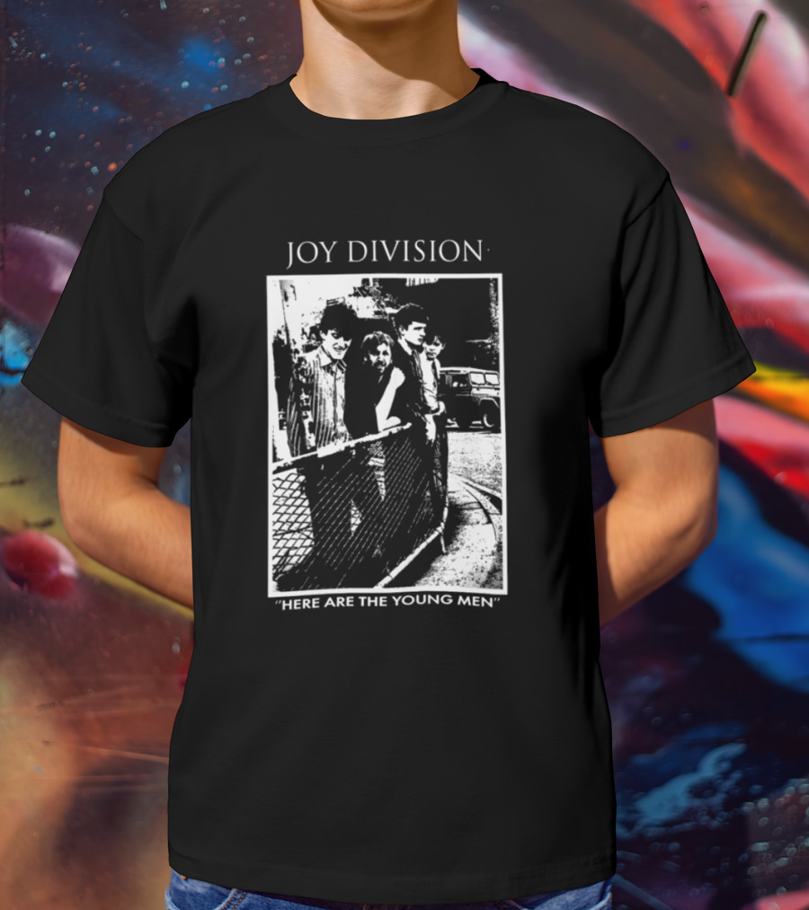 Joy Division Here Are The Young Men Vintage T-Shirt
