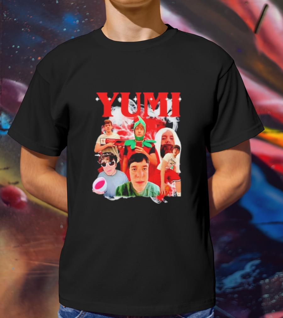 Yumimainn Yumi Meme Collage T-Shirt