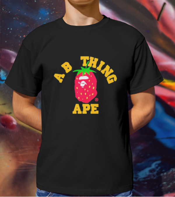 AB Thing Ape Strawberry T-Shirt