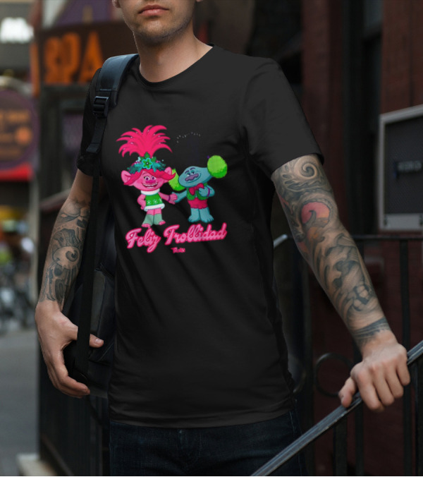 Feliz Trollidad Trolls Christmas T-Shirt
