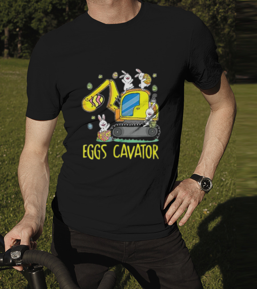 Eggscavator Easter Egg Hunt With Bunnies For Kids And Toddlers T-Shirt