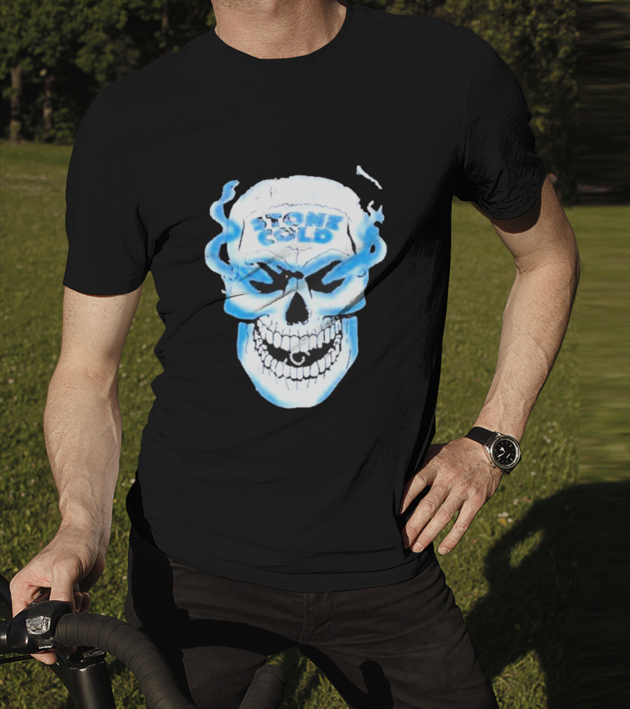 Stone Cold Steve Austin Skull T-Shirt