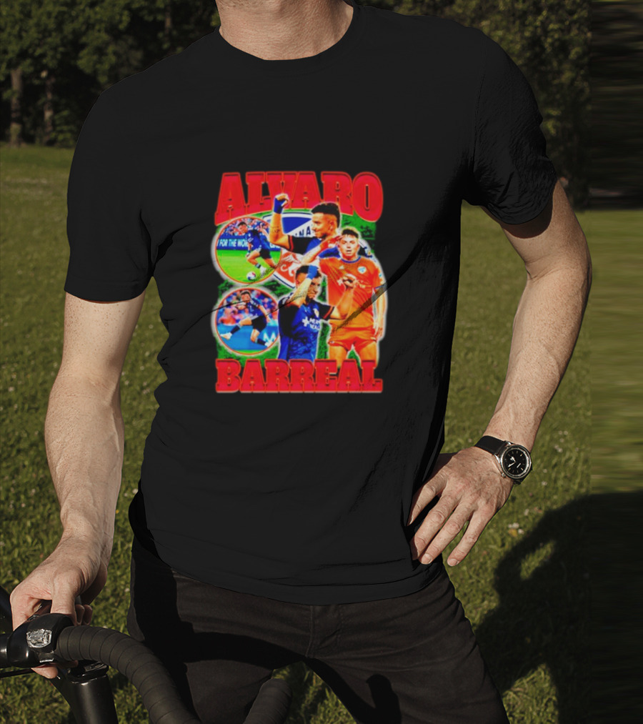 Alvaro Barreal Soccer Action Montage For The Noche T-Shirt