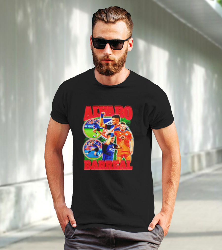 Alvaro Barreal Soccer Action Montage For The Noche T-Shirt