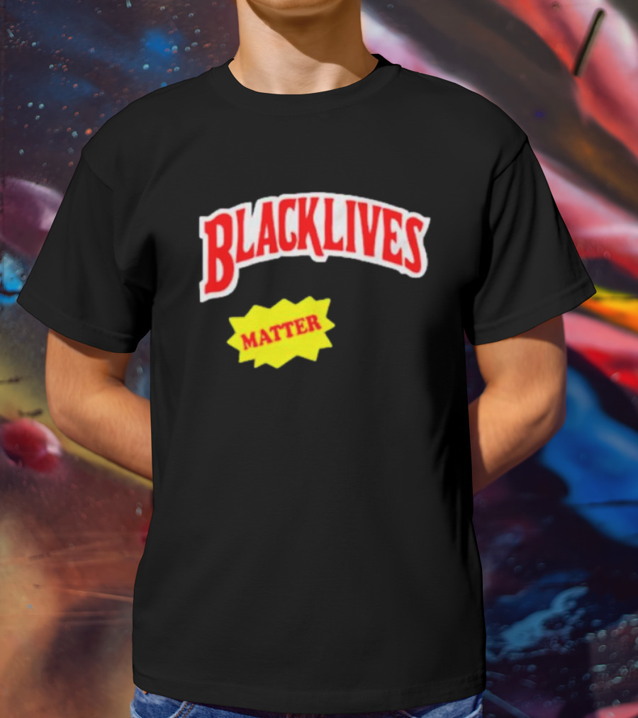 Black Lives Matter Backwoods Style Retro T-Shirt