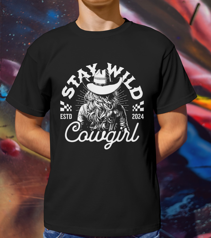 Stay Wild Cowgirl ESTD T-Shirt