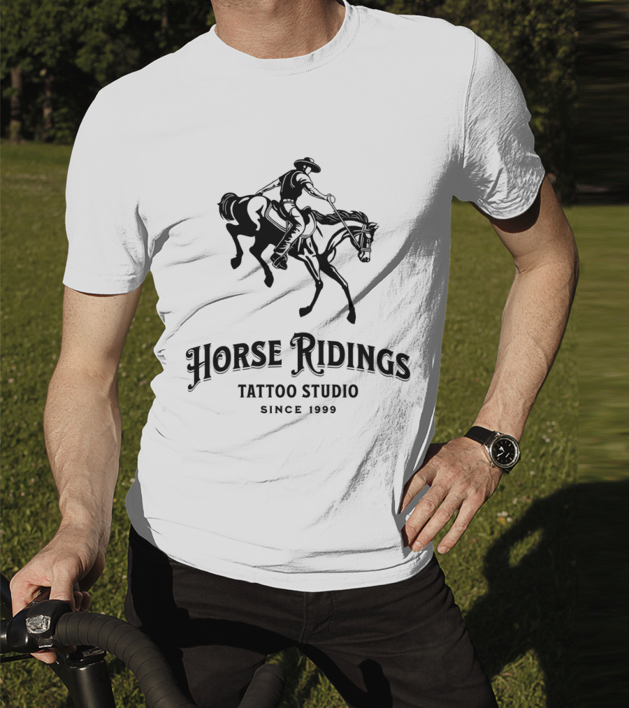 Horse Ridings Tattoo Studio Since 1999 T-Shirt